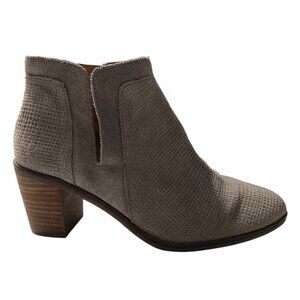 Lucky Brand Womens Taupe Ankle Boots 8M/38½